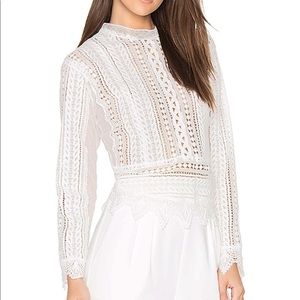 J.O.A. Crochet top brand new never worn!